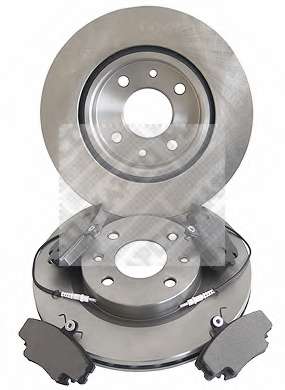 Комплект тормозов, дисковый тормозной механизм