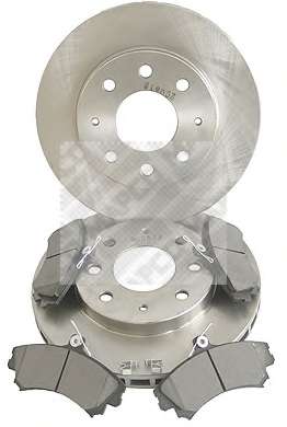 Комплект тормозов, дисковый тормозной механизм