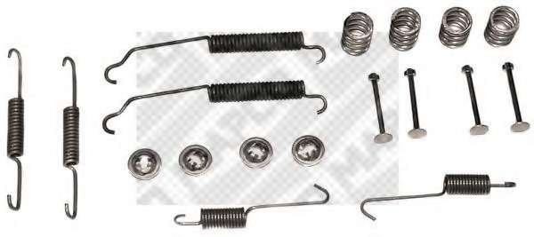 Комплектующие, тормозная колодка