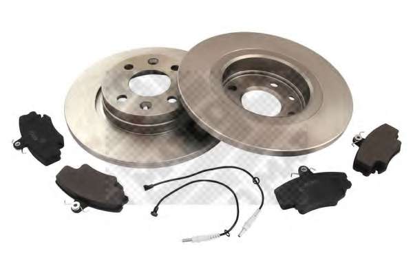 Комплект тормозов, дисковый тормозной механизм