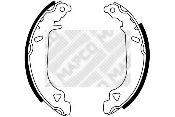 Комплект тормозных колодок