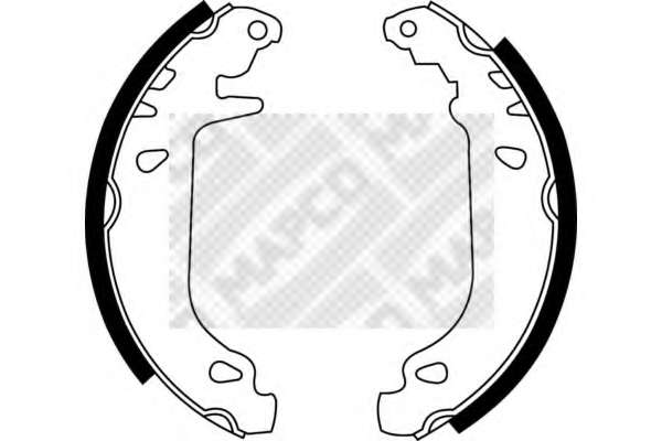 Комплект тормозных колодок