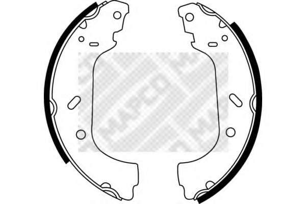 Комплект тормозных колодок