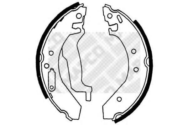 Комплект тормозных колодок