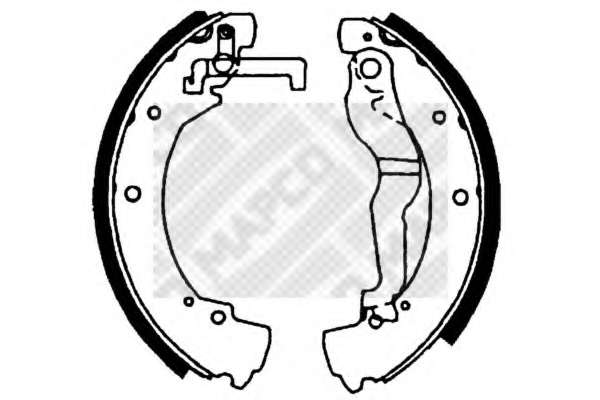 Комплект тормозных колодок