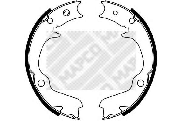 Комплект тормозных колодок