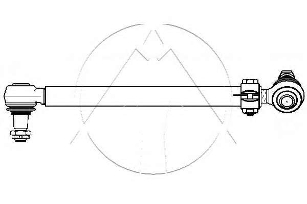 Продольная рулевая тяга