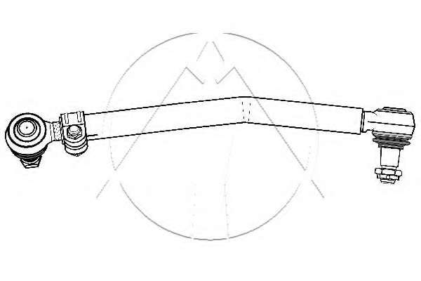 Продольная рулевая тяга