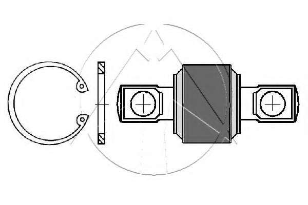 ремонтный комплект, рычаг подвески