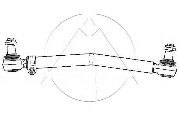 Продольная рулевая тяга