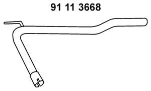 Труба выхлопного газа